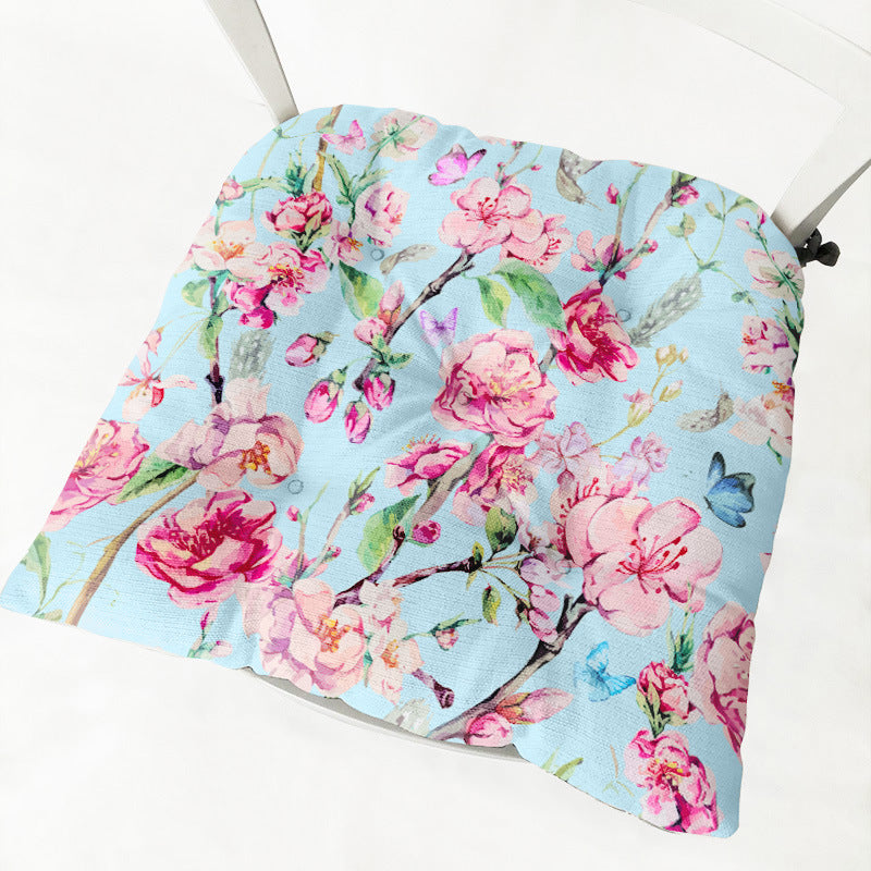 Flower Flower 213 Thick Flannel Chair Cushion - DropOnline.co