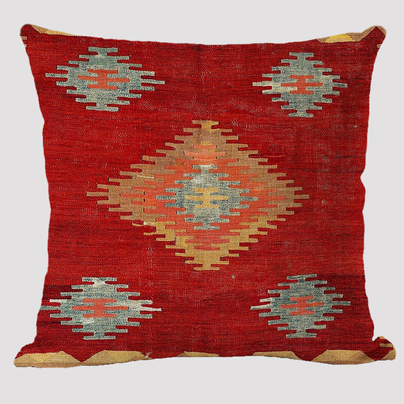 Modern Minimalist Bohemian Pillow Printed Polyester Cushion Cover - DropOnline.co