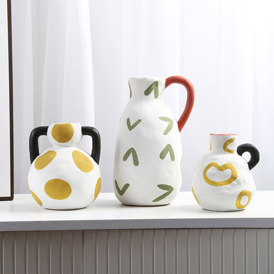 Ceramic Vase Decoration Living Room Home Decoration - DropOnline.co