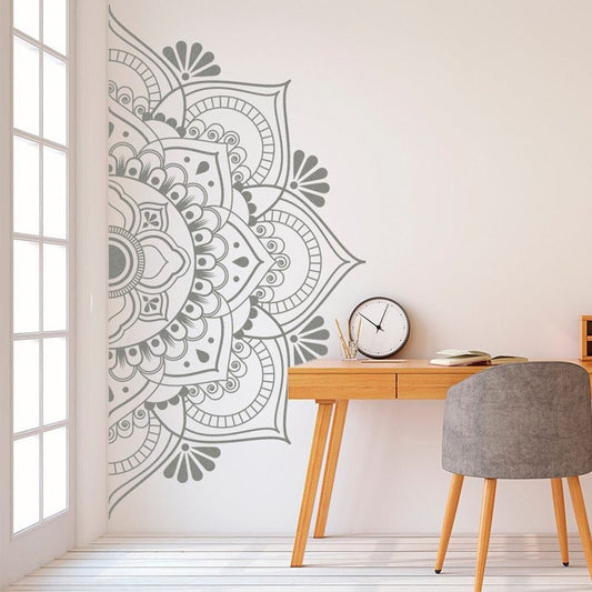 Home Yoga Mandala Decoration Wall Sticker - DropOnline.co