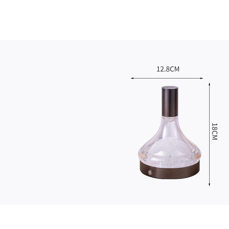 Retro Rechargeable Bar Table Lamp Outdoor Atmosphere Home Decor Light - DropOnline.co