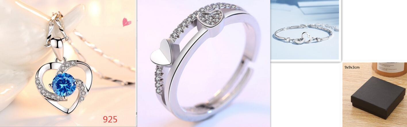 Charms 925 Sterling Silver Bracelets Bangles For Women - DropOnline.co