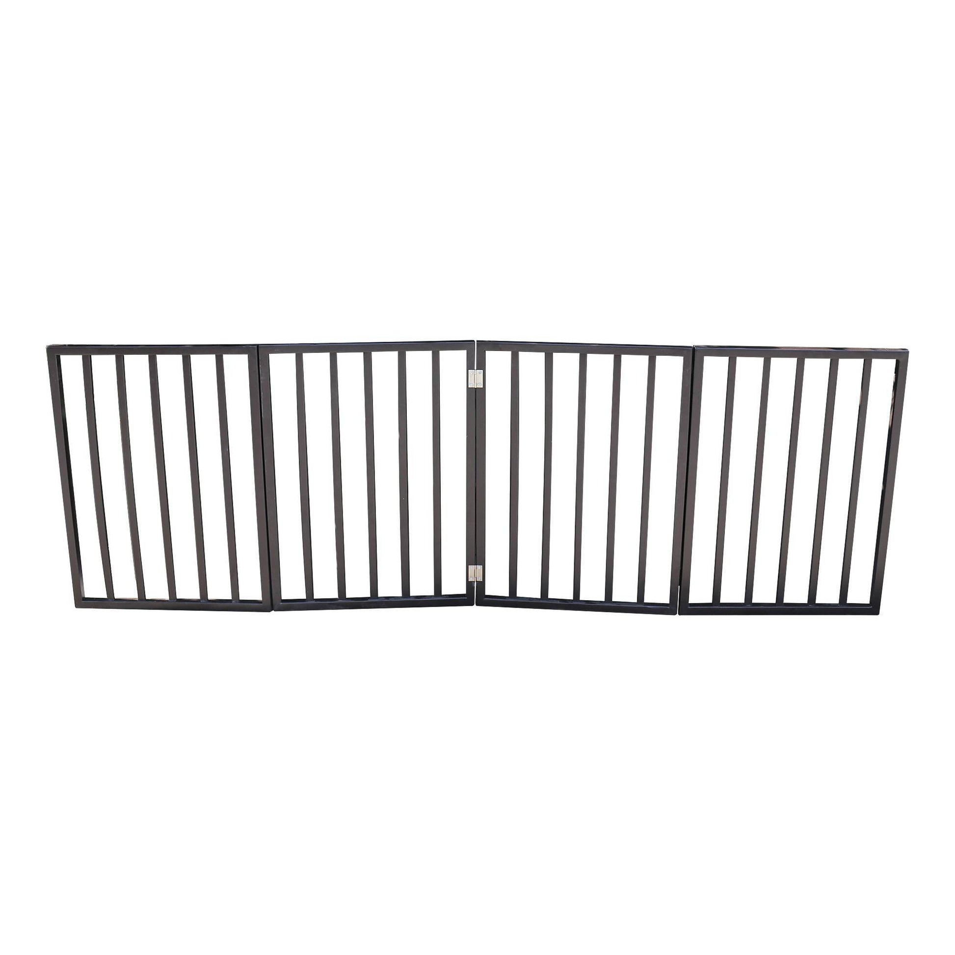 Pet Gate - Dog Gate For Doorways,Stairs Or House-standing, Folding - DropOnline.co