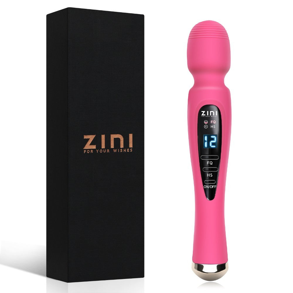 Rechargeable Personal Massager, 12 Modes Massager, Quiet Personal Massager For Women, Digital Display Personal Massager For Women Neck, Shoulder, Back Pain Relief - DropOnline.co