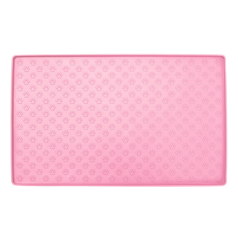 Waterproof Silicone Pet Mat - Easy Clean Dog and Cat Food Placemat for Bowls - DropOnline.co