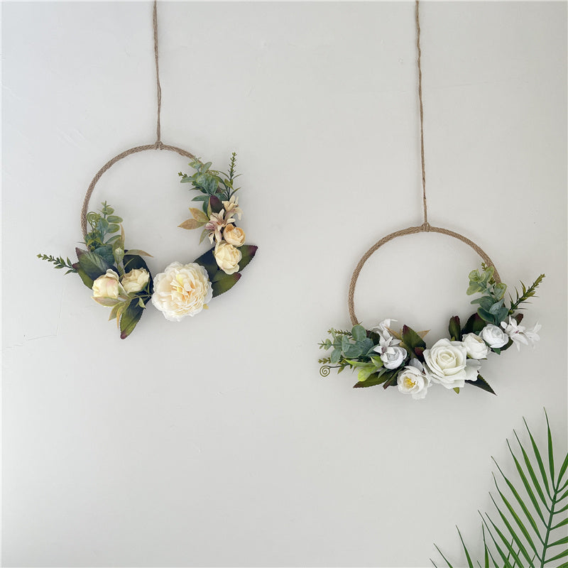 Wall Decor Room Wall Hanging Rose Garland - DropOnline.co