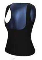 Unisex Corset Sweat Suit Belly Fitness Vest - Compression Training Top