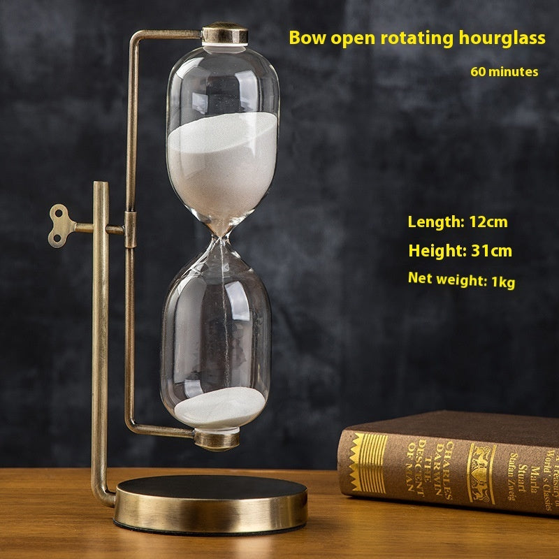Creative Wooden Hourglass Timer 15 Minutes Desk Study Room Decoration - DropOnline.co