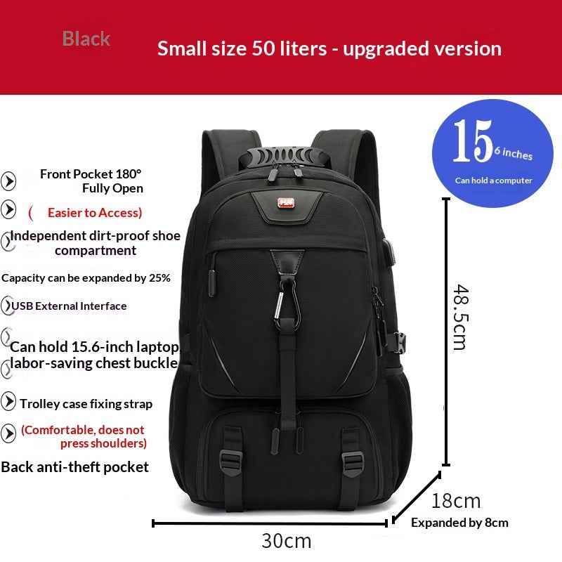 Outdoor Mountaineering Waterproof Extra Large Capacity Travel Luggage Backpack