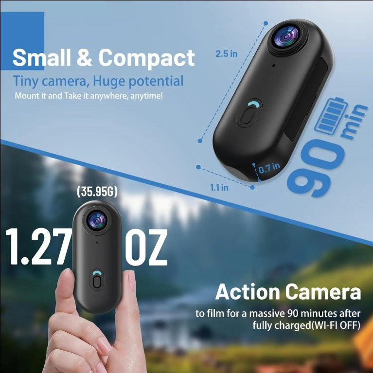 128GB FHD 1080P Mini Body POV Camera - DropOnline.co