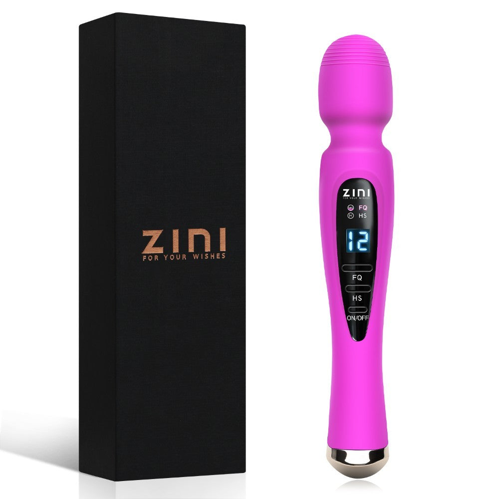 Rechargeable Personal Massager, 12 Modes Massager, Quiet Personal Massager For Women, Digital Display Personal Massager For Women Neck, Shoulder, Back Pain Relief - DropOnline.co