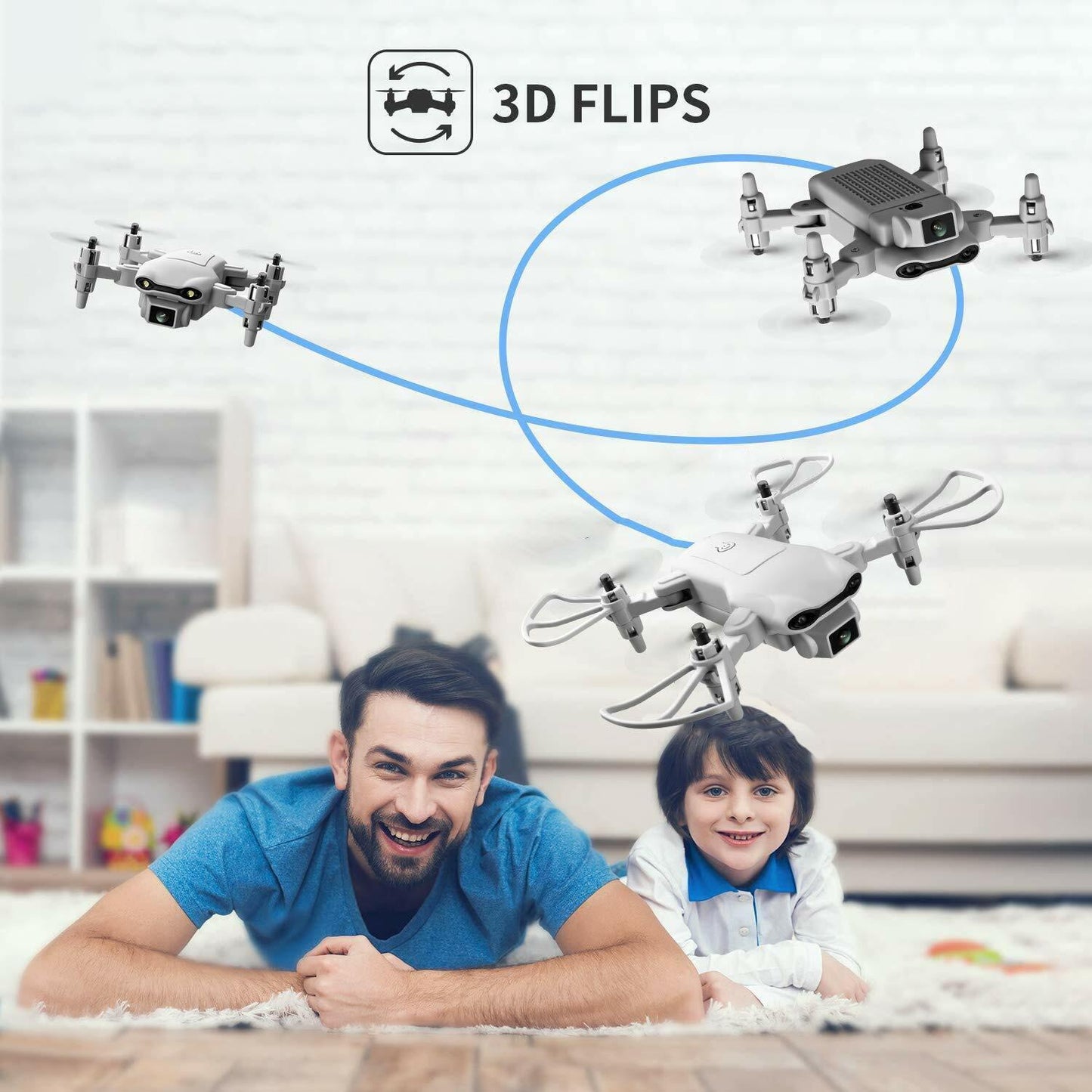 4DRC V9 Mini Drone with 1080P HD Camera - RC Quadcopter Gift for Kids & Beginners - DropOnline.co