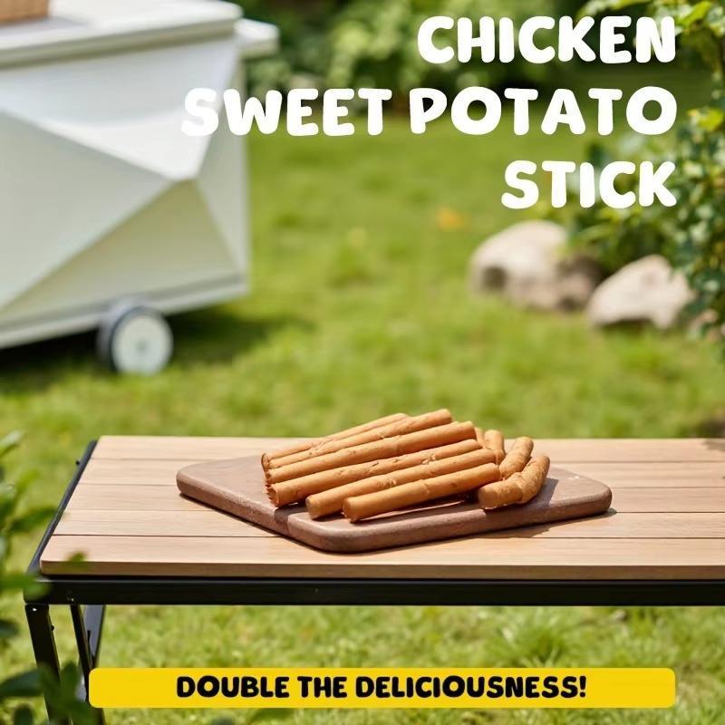 Pet-shaped Chik Chicken Wrapped In Rawhide Chewy Natural Meat Snack For Dogs Suitable For All Sizes. - DropOnline.co