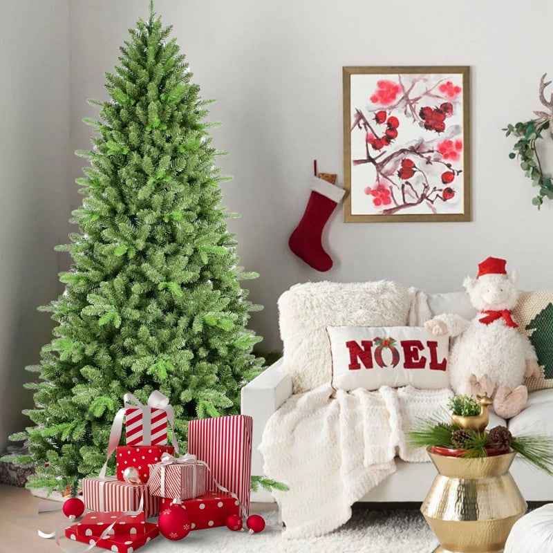 6ft PE/PVC Mixed Christmas Tree - Premium Holiday Decoration
