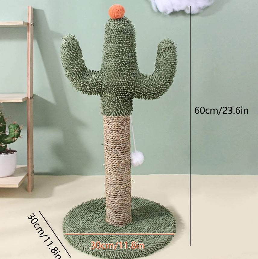 Cat Furniture, Beautiful Interactive Cactus Cat Toy, Suitable For Indoor Cats - Fun Pet Supplies, Perfect For Play And Exercise - DropOnline.co