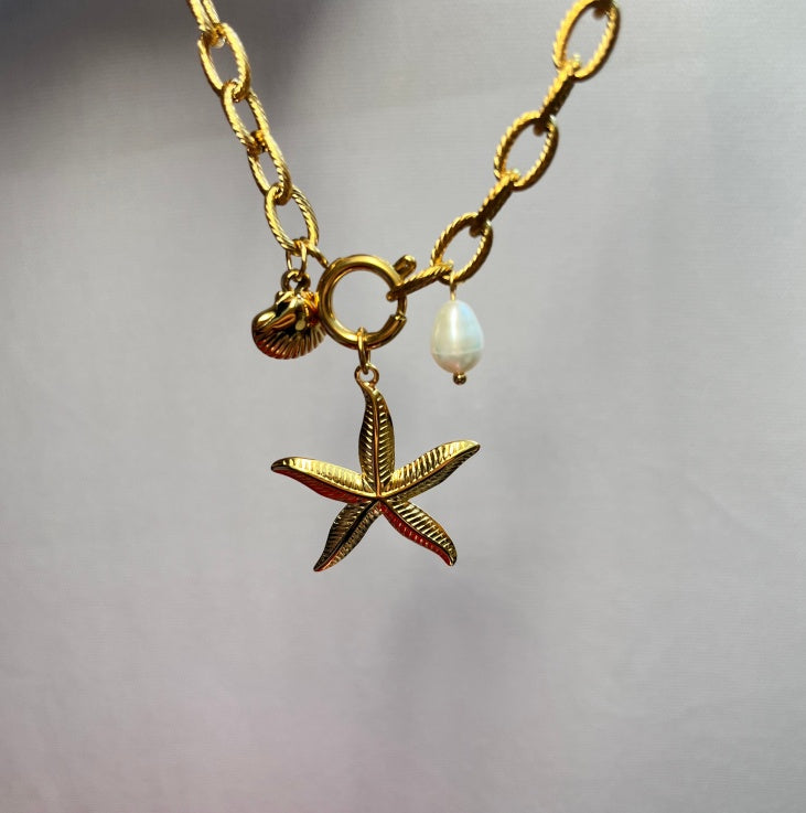 Starfish Pearl Bracelet - DropOnline.co