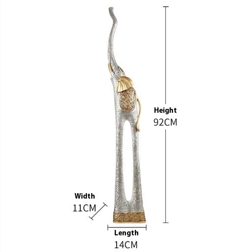 Creative Versatile Elephant European Creative Retro Ornament - DropOnline.co