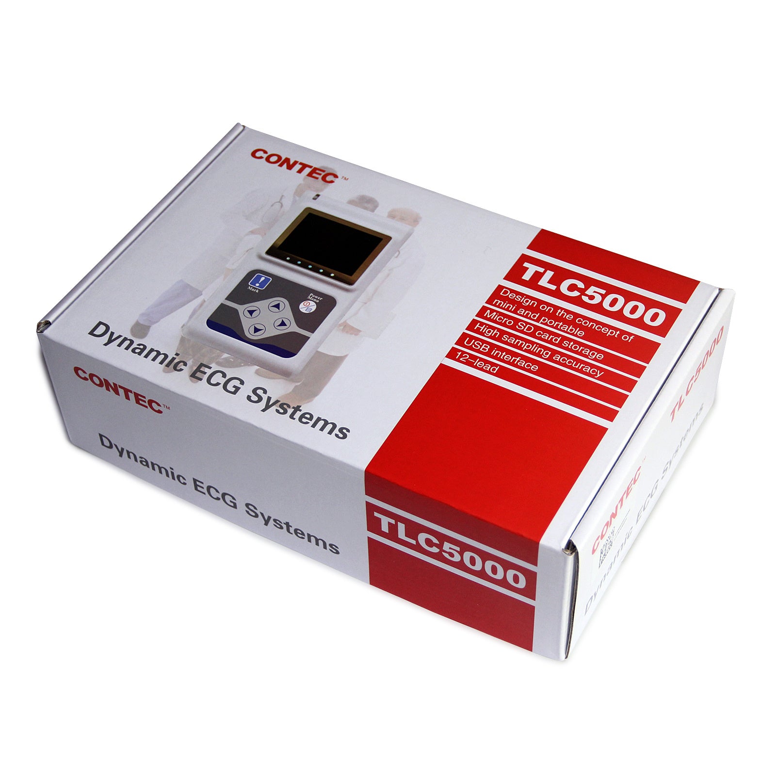 CONTEC Dynamic ECG System TLC5000 Holter ECG 24Hours Sync Analysis PC Software - DropOnline.co