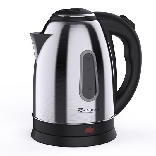 Electric Kettle Water Boiler, 1.8L Electric Tea Coffee Kettle Hot Water Boiler Auto Shut-Off & Boil Dry Protection - DropOnline.co