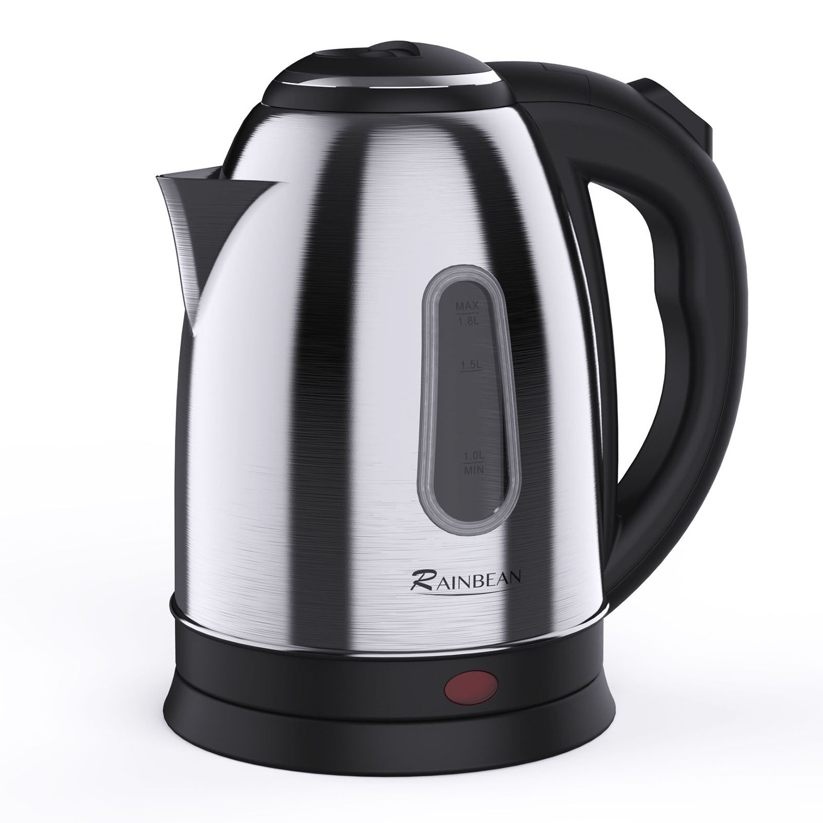Electric Kettle Water Boiler, 1.8L Electric Tea Coffee Kettle Hot Water Boiler Auto Shut-Off & Boil Dry Protection - DropOnline.co