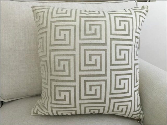Home Decorative Sofa Throw Pillows Flannel Cushion Cover - DropOnline.co
