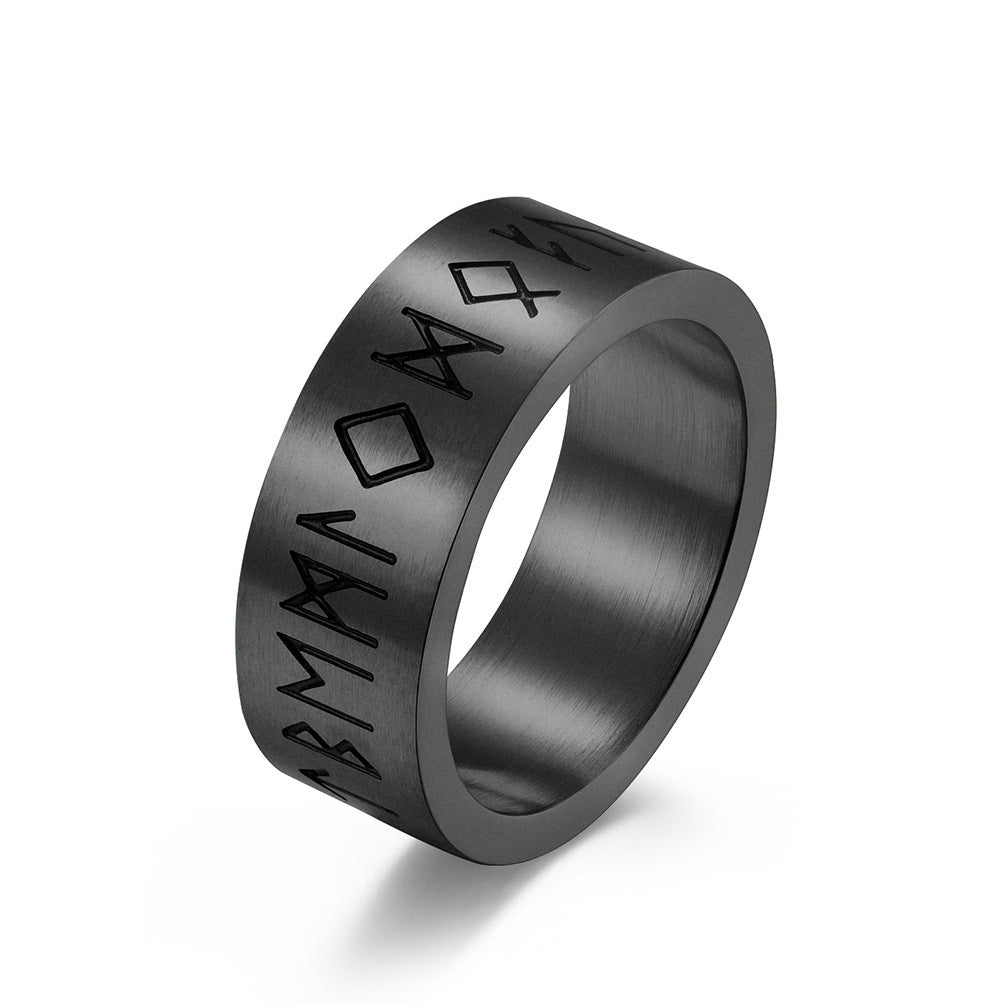 Titanium Steel Matte Brushed Ring Ring Men's And Women's Bracelets - DropOnline.co