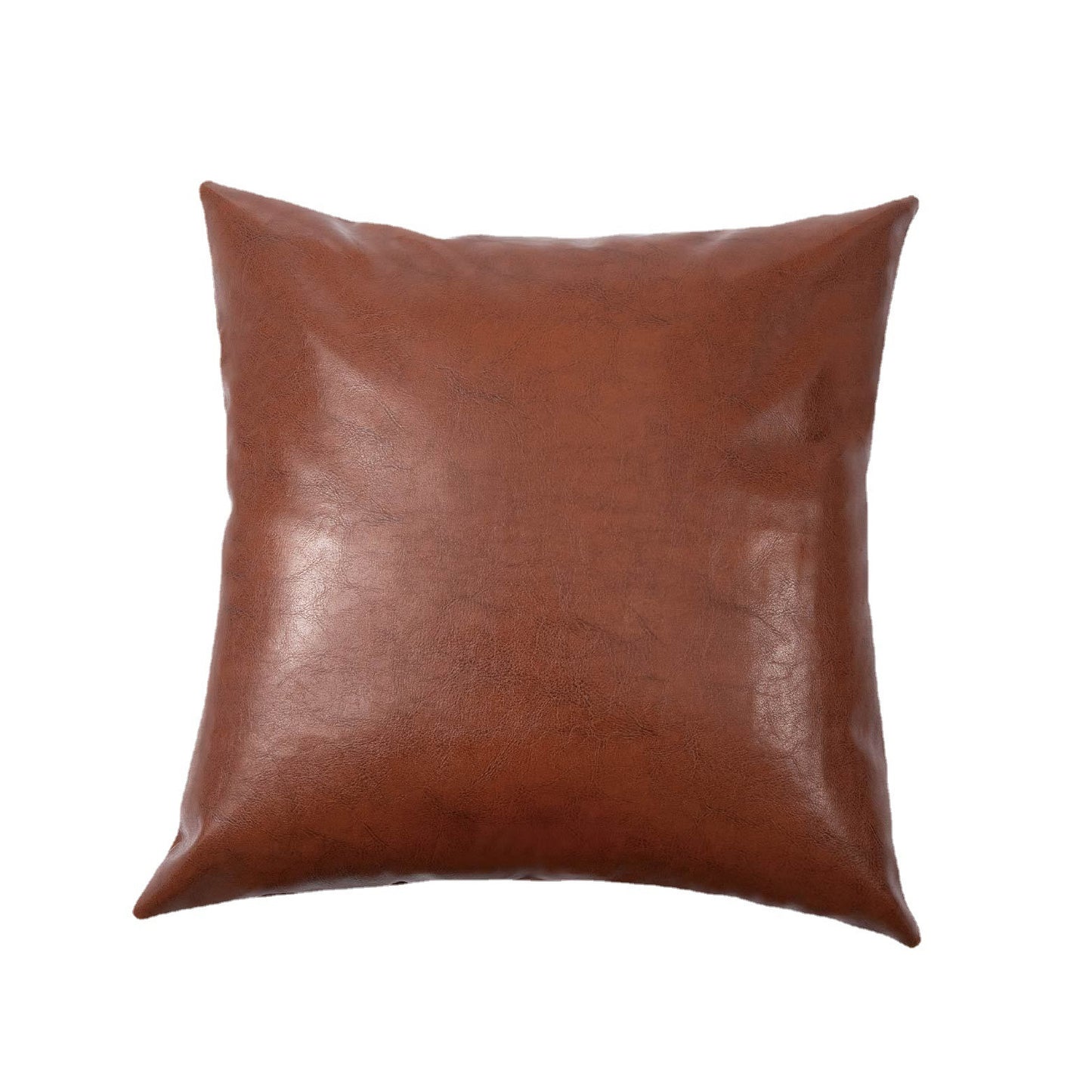 Leather Pillowcase Cushion Sofa Cushion Pillow Cover - DropOnline.co