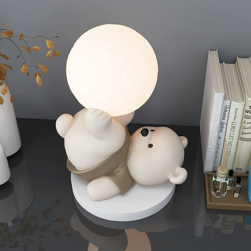 Cute Bear Decoration Home Decoration Bedroom Bedside Night Light - DropOnline.co