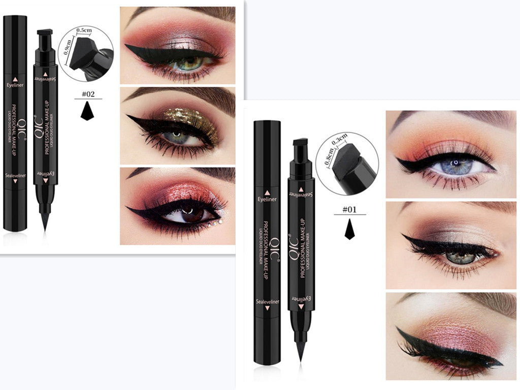 Double-headed wing seal eyeliner - DropOnline.co