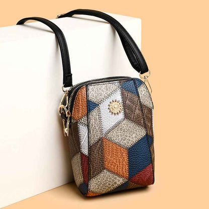 Vertical Mobile Phone Bag | Compact Crossbody Purse for Women