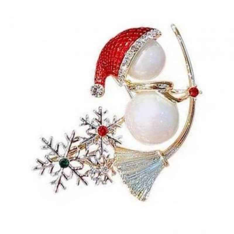 Women's Christmas Brooch Pin - Birthday Gift Daily Decoration Holiday Use - DropOnline.co