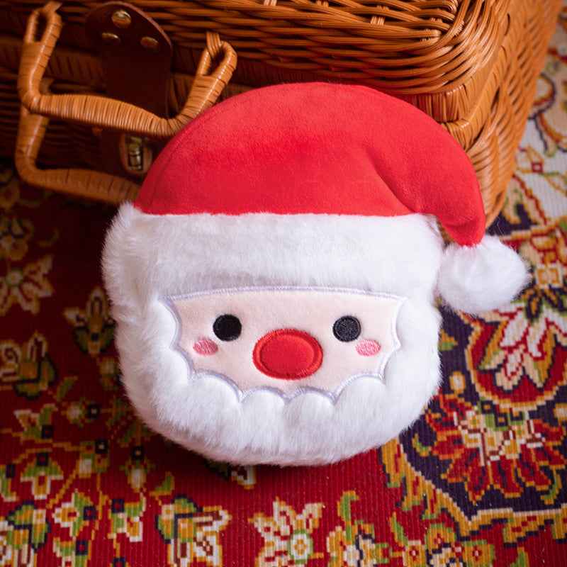 Plush Pillow Christmas Tree Decorative Gift Doll - Holiday Cushion