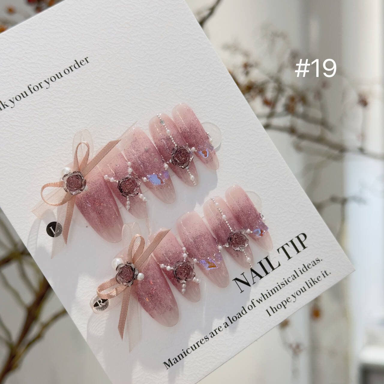 Handmade Long Pearl Mountain Ice Transparent Camellia Wear Armor - DropOnline.co