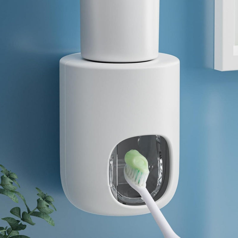 Bathroom Home Dormitory Automatic Wall Mounted Toothpaste Dispenser - DropOnline.co