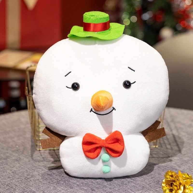 Plush Pillow Christmas Tree Decorative Gift Doll - Holiday Cushion