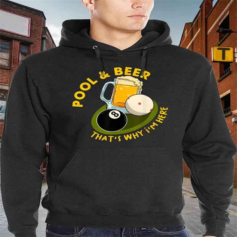 Men's Hoodie - Everyday Pullover Hooded Sweatshirt