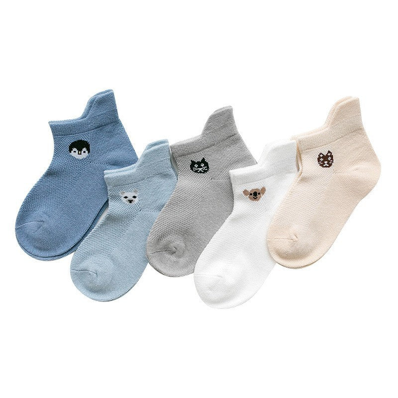 Cotton Baby Socks - Breathable Soft Socks for Boys & Girls - DropOnline.co