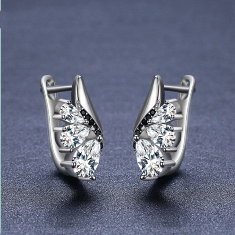 Classic Wings Shape Women's Drop-shaped Zircon - DropOnline.co
