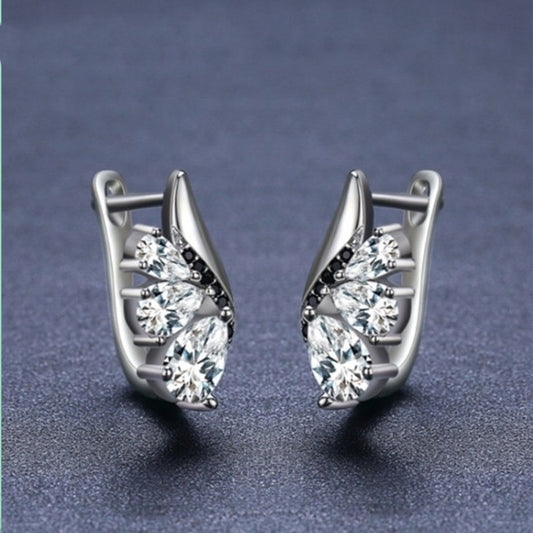 Classic Wings Shape Women's Drop-shaped Zircon - DropOnline.co
