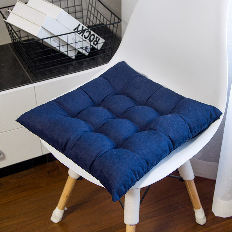 Solid Color Padded Cushion Chair Cushion Office Chair Cushion - DropOnline.co