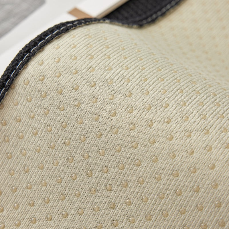Waffle Solid Color Cream Sofa Cushion Waterproof Non-slip - DropOnline.co