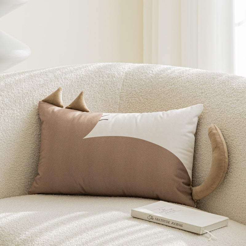 Cute Cat Nordic Ins Style Living Room Sofa Pillow Cushion - DropOnline.co