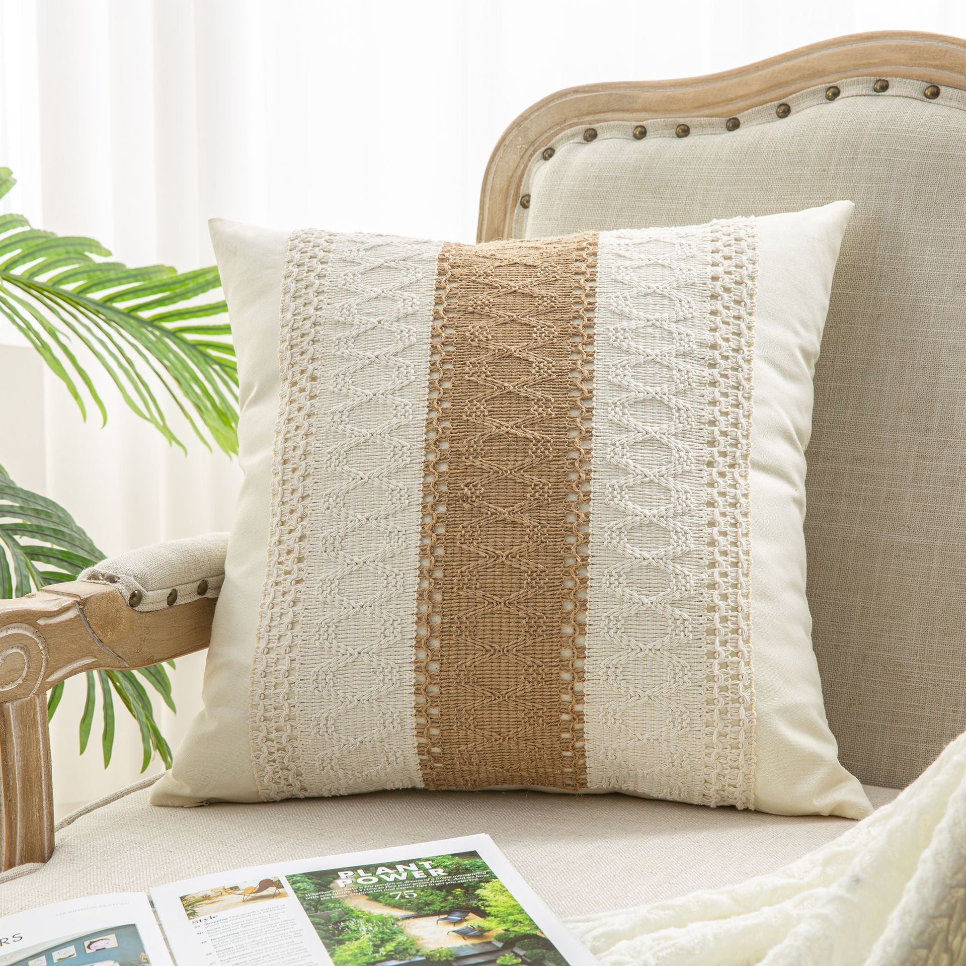 New Cotton And Linen Bohemian Pillow And Cushion Cover - DropOnline.co