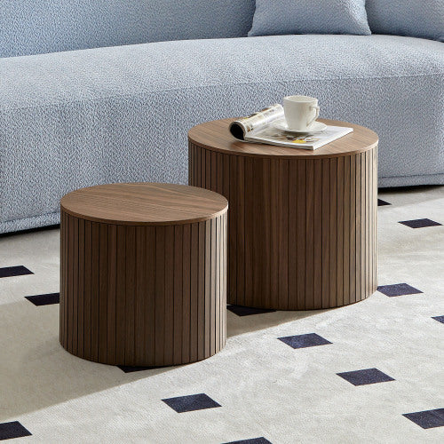 Round Coffee Table Unavailable Platforms- Welfel - DropOnline.co