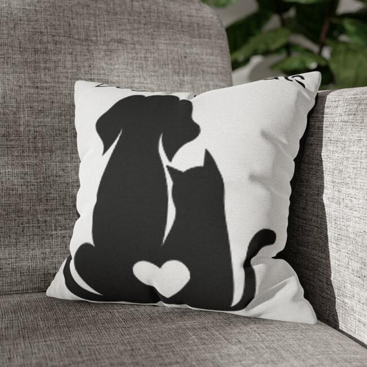New Cartoon Dog Nordic Living Room Bedroom Cushion Cover - DropOnline.co