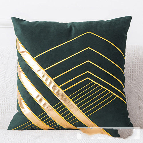 Golden Sofa Pillow Office Car Lumbar Cushion - DropOnline.co