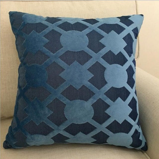 Home Decorative Sofa Throw Pillows Flannel Cushion Cover - DropOnline.co