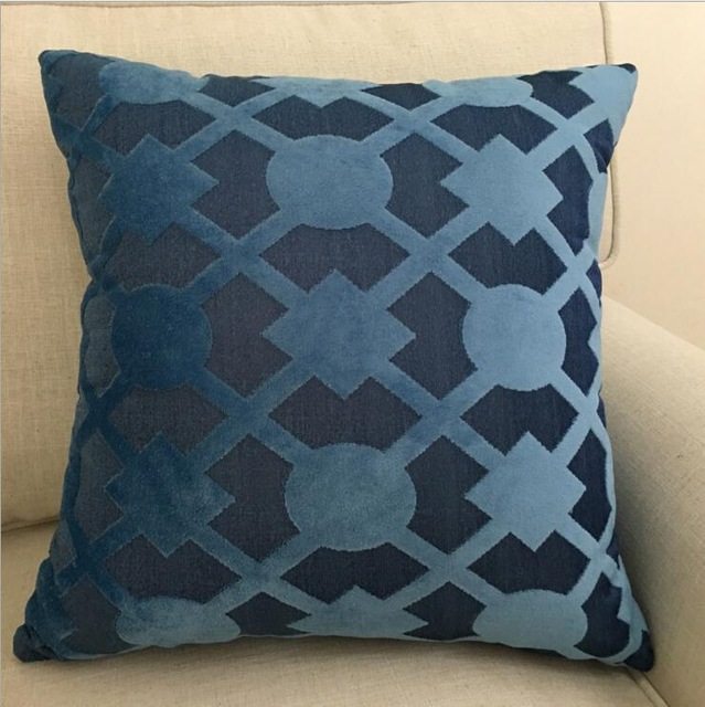 Home Decorative Sofa Throw Pillows Flannel Cushion Cover - DropOnline.co