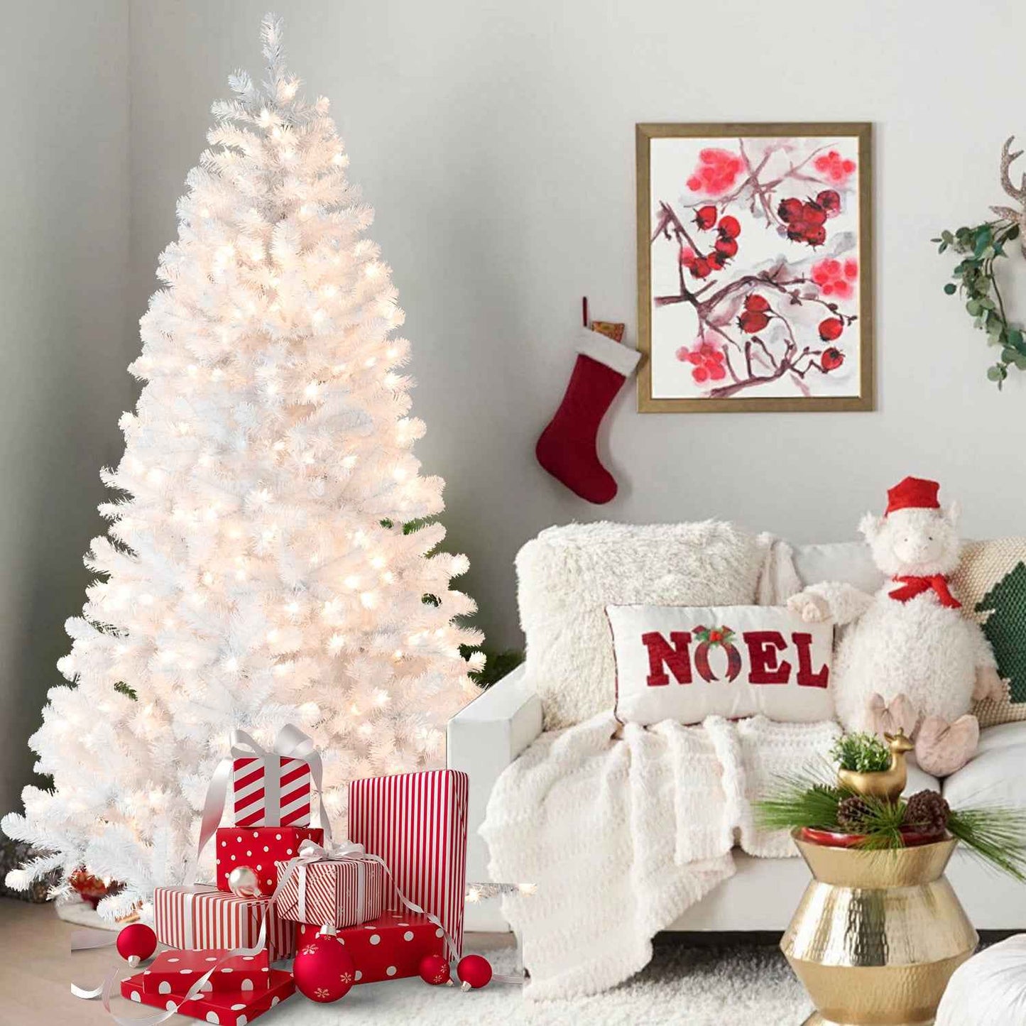 PE/PVC Christmas Tree - Premium Mixed Material Ornament Tree