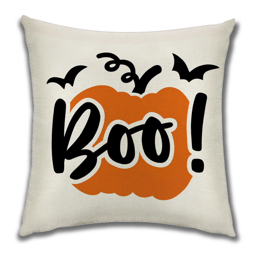 Cartoon Pumpkin Castle Sofa Cushion Cushion Pillowcase - DropOnline.co